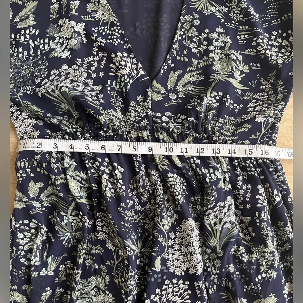 Anthropologie HD In Paris Floral Maxi Dress Spring Easter SZ M - Picture 7 of 8